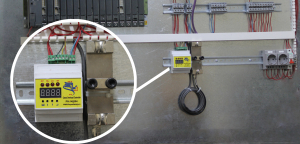 سیستم اندازه گیری وزن بی سیم جرثقیل سقفی